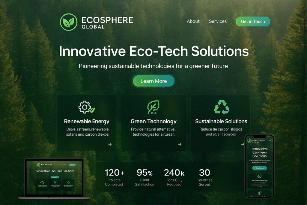 20250829 0826 ecosphere global website simple compose 01k3sxng7mfc9skn8edrtj9mk3